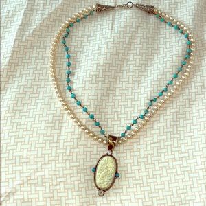 Mars and Valentine necklace